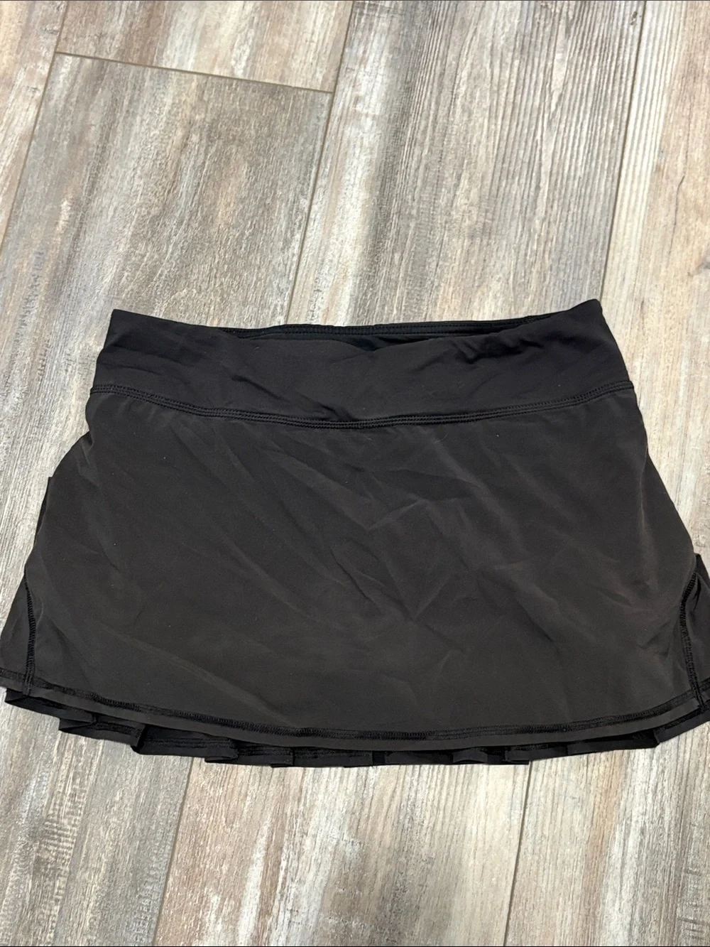 Lululemon Run Pace Setter Skirt/Skort in Black Size 6
